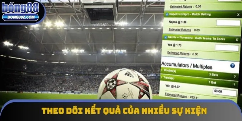 Theo dõi kết quả của hầu hết các sự kiện trên thế giới Theo dõi kết quả của hầu hết các sự kiện trên thế giới